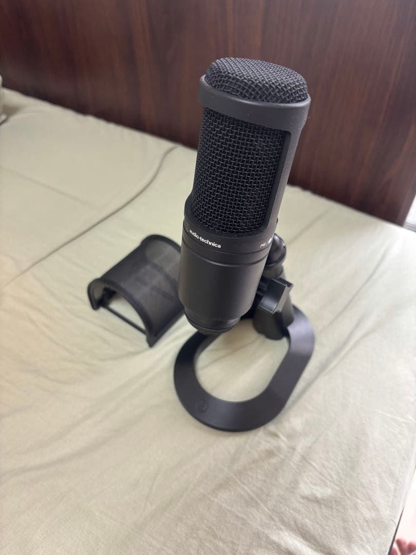 （おまけあり）オーディオテクニカ AT2020 コンデンサーマイク
