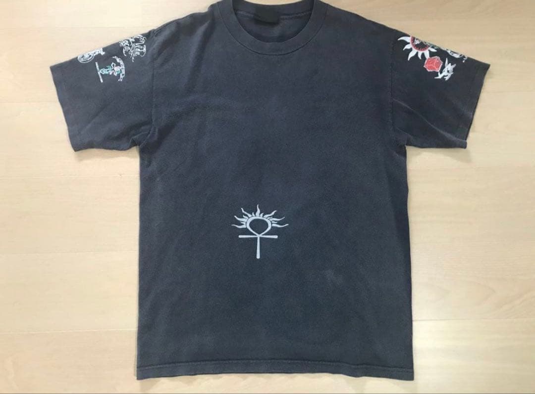 希少ブラック　Tシャツ シンボル ロッドマン　タトゥーヴィンテージ　90s