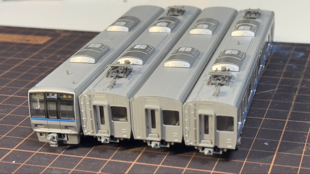【ジャンク】TOMIX 207系 旧塗装 基本4両セット ロット不明