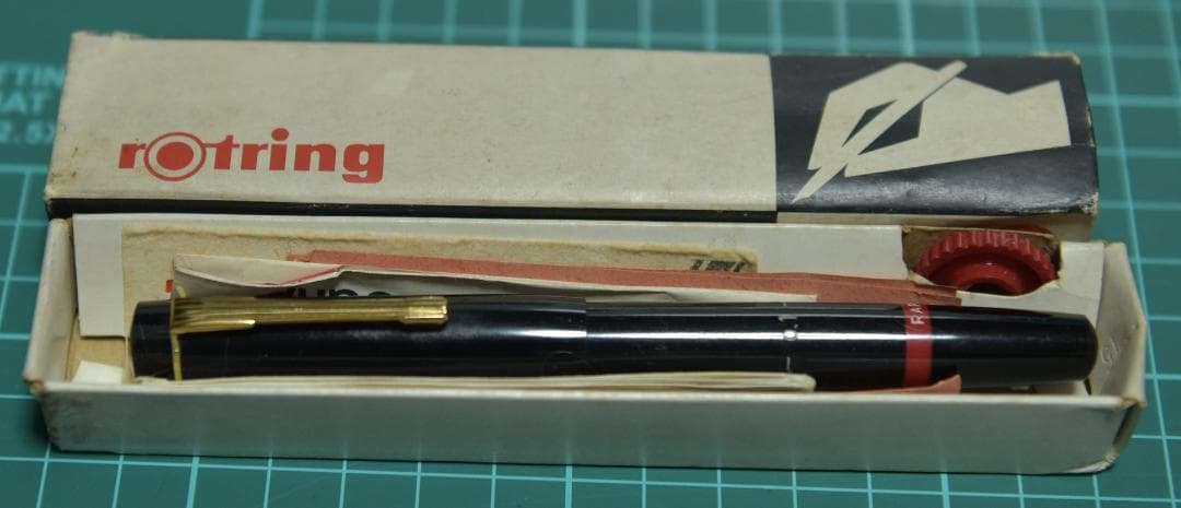 ロットリング　ラピッドグラフ Rotring Rapidograph 0.1mm