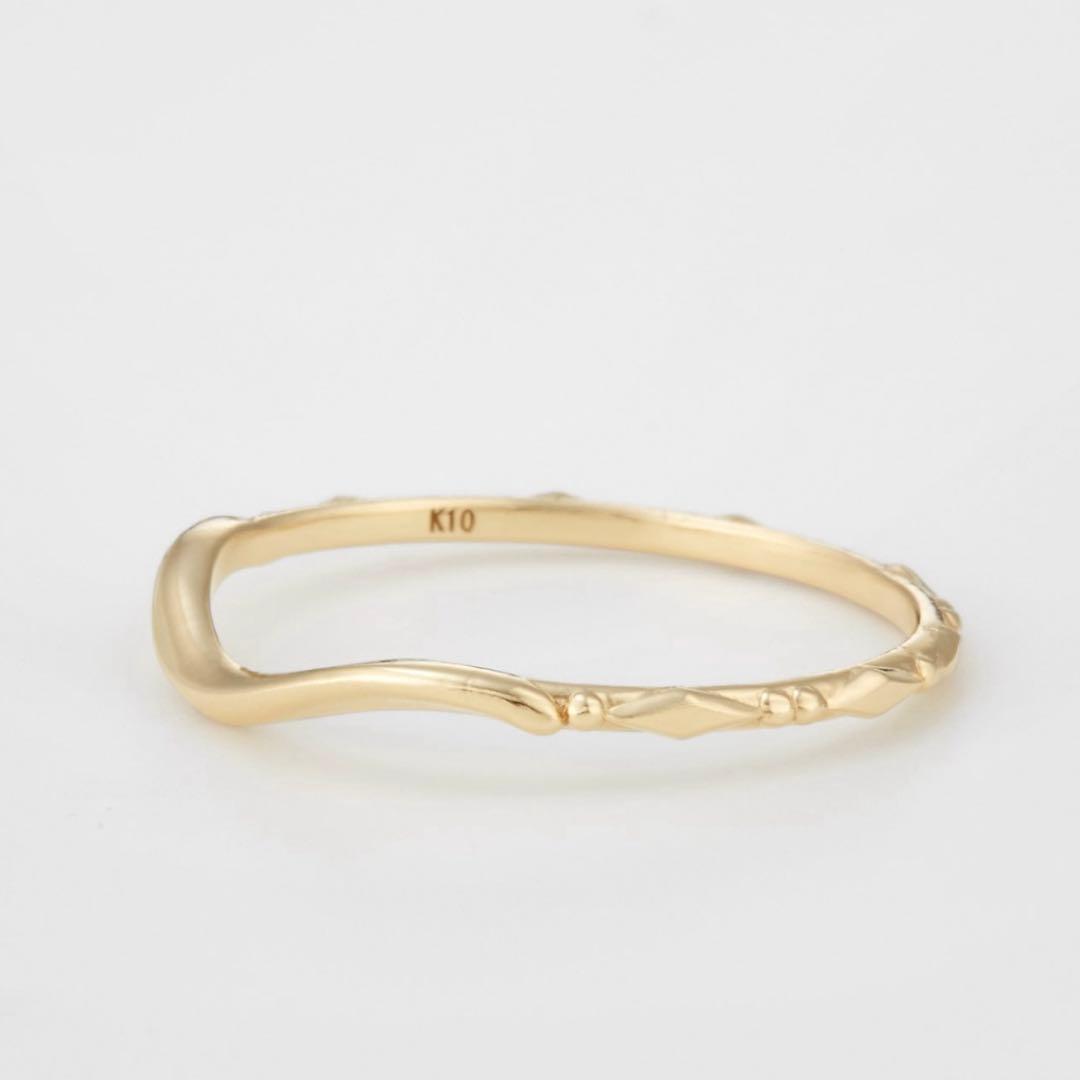 ◼️現行品◼️【NOJESS】K10デザインリング