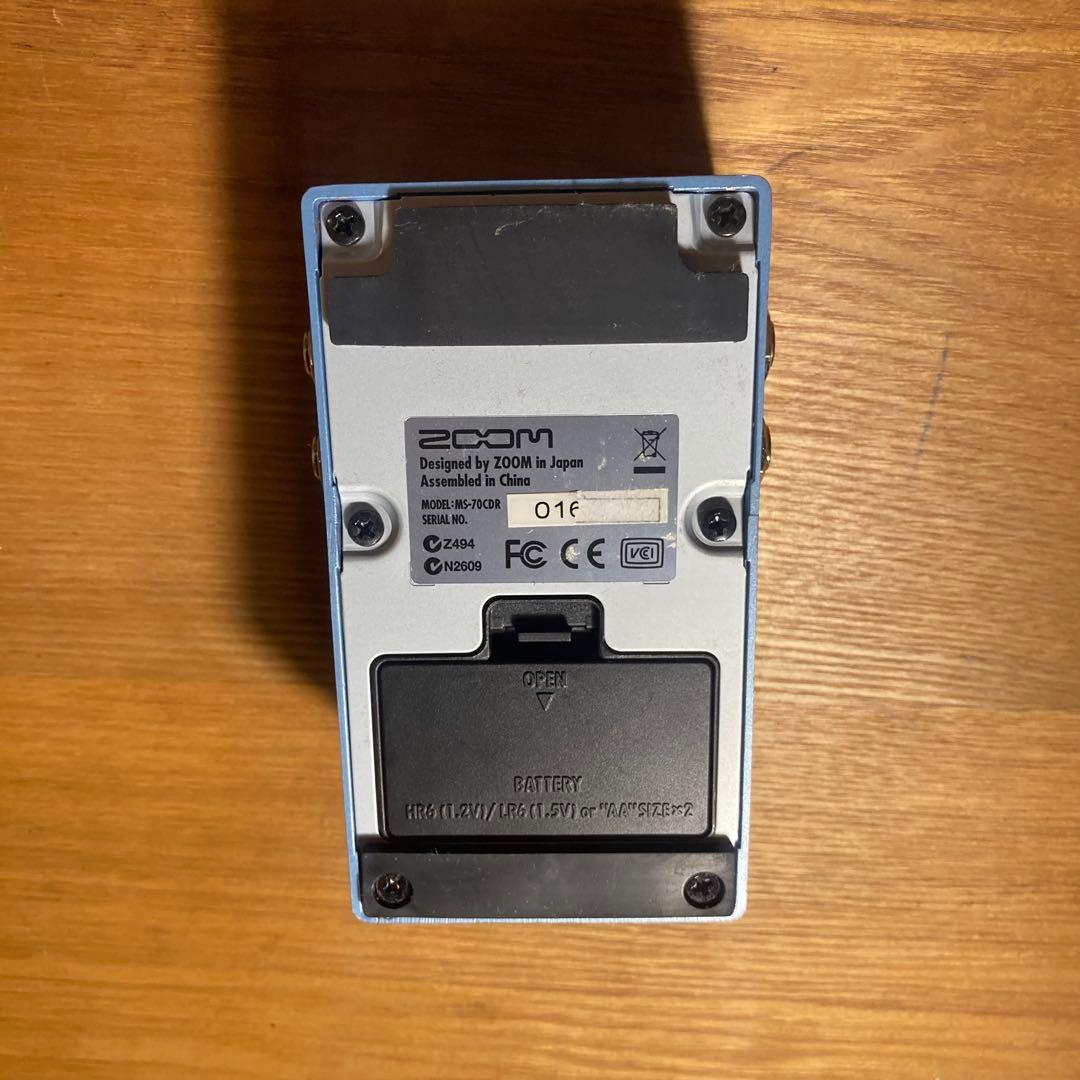 ZOOM MS-70CDR ギターマルチエフェクター