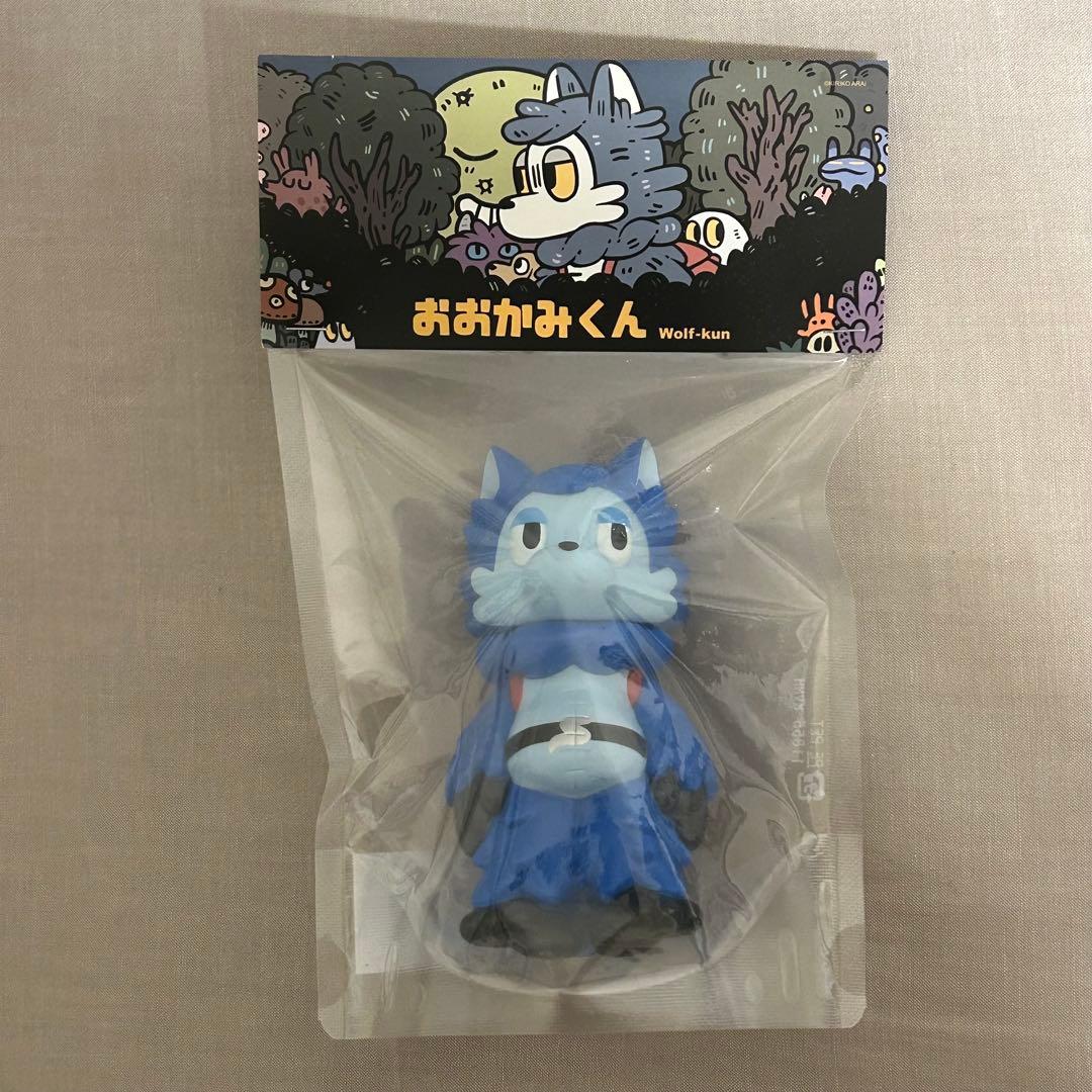 TOEI ART FES. 秘密戦隊ゴレンジャー おおかみくんソフビ(ブルー）