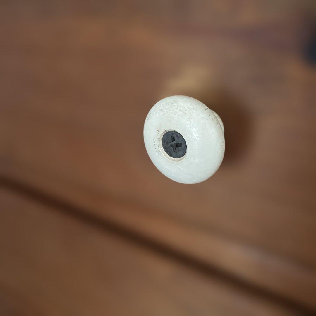 木製飾り棚　扉付き　カントリー　コーハウス　アンファン