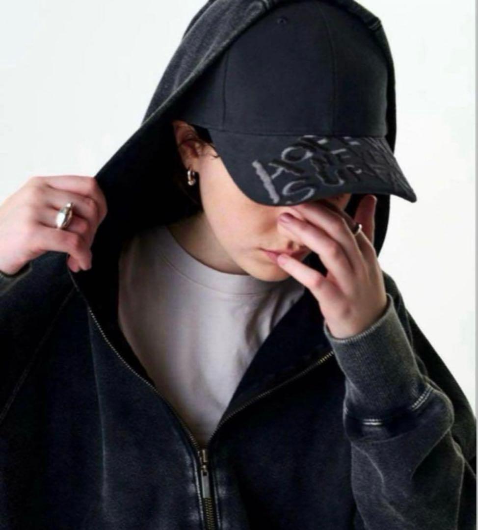 GADID ANONIEM ダークグレー ベースボールキャップ