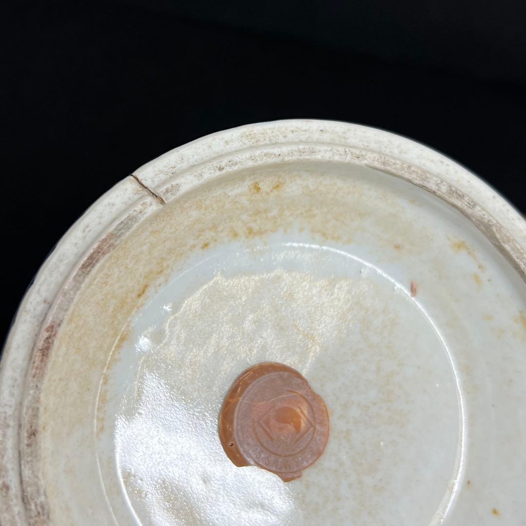 中国清時代　香合　幅約10㎝　東里8-0116①