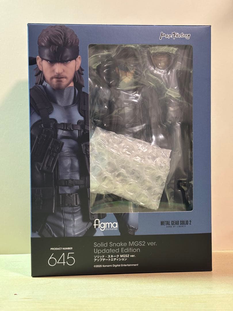 Figma Solid Snake MGS2 ver. Update版