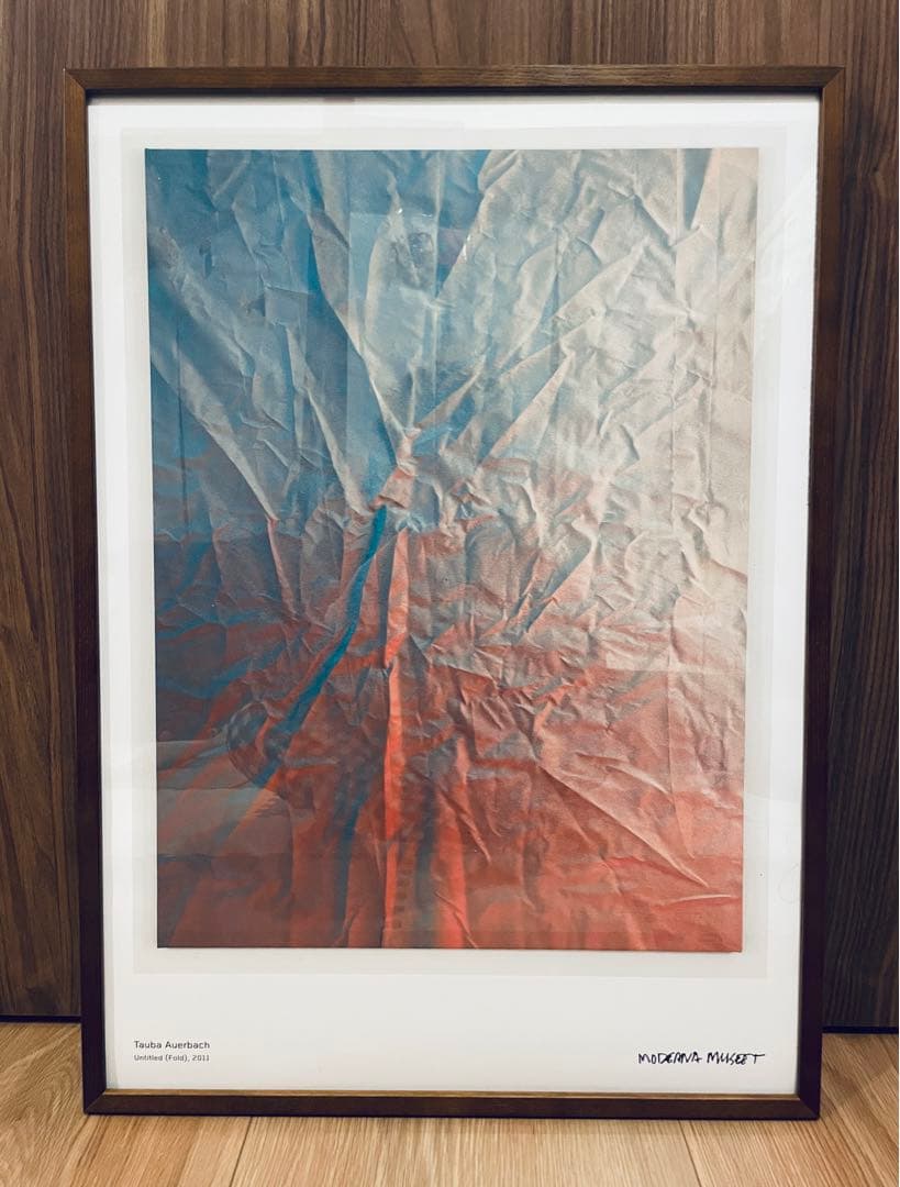 スウェーデン限定 特注額装付き タウバ・アウエルバッハ 希少ポスター