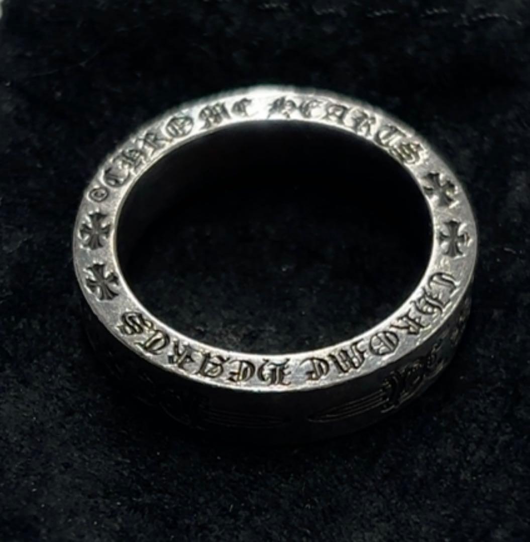 クロムハーツ　925シルバーリング　スペーサーダガーリング　22号程度