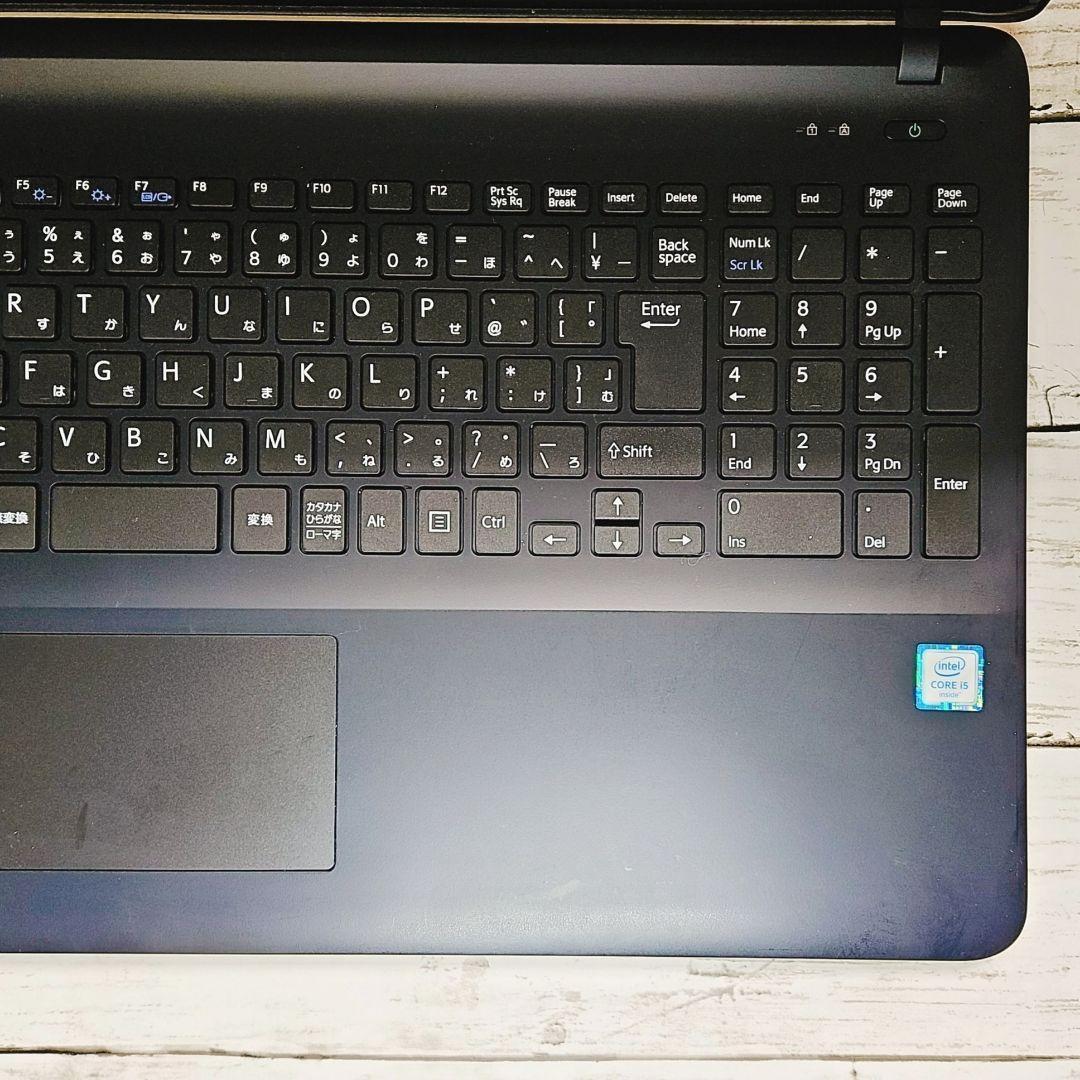 VAIO ノートパソコン i5 SSD カメラ テンキー DVD バッテリー良好