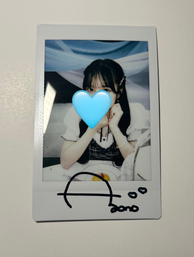 CUTIE STREET 増田綾乃 直筆サインチェ　60名限定当選品