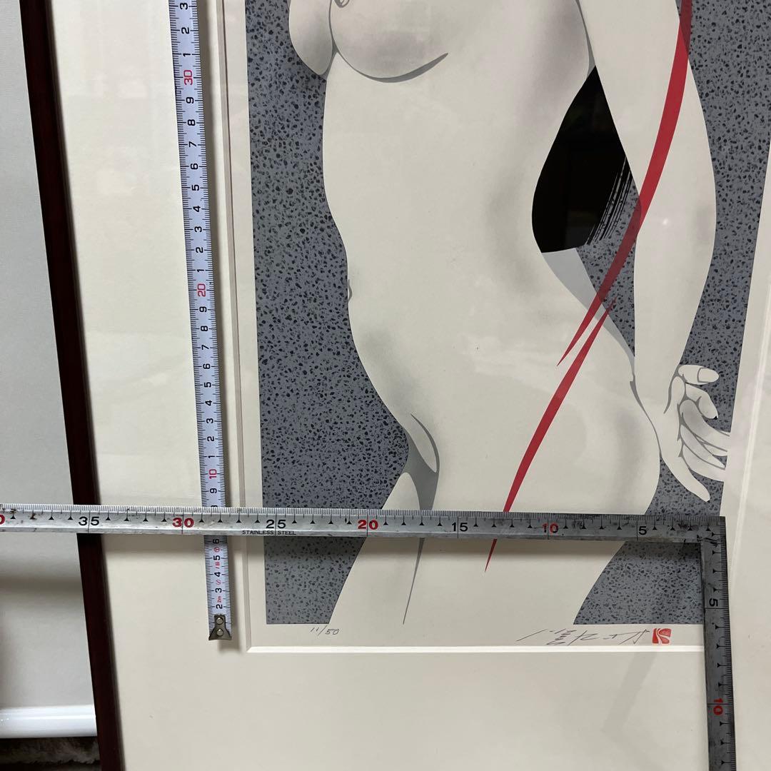 リトグラフ 女性像 限定版 11/50