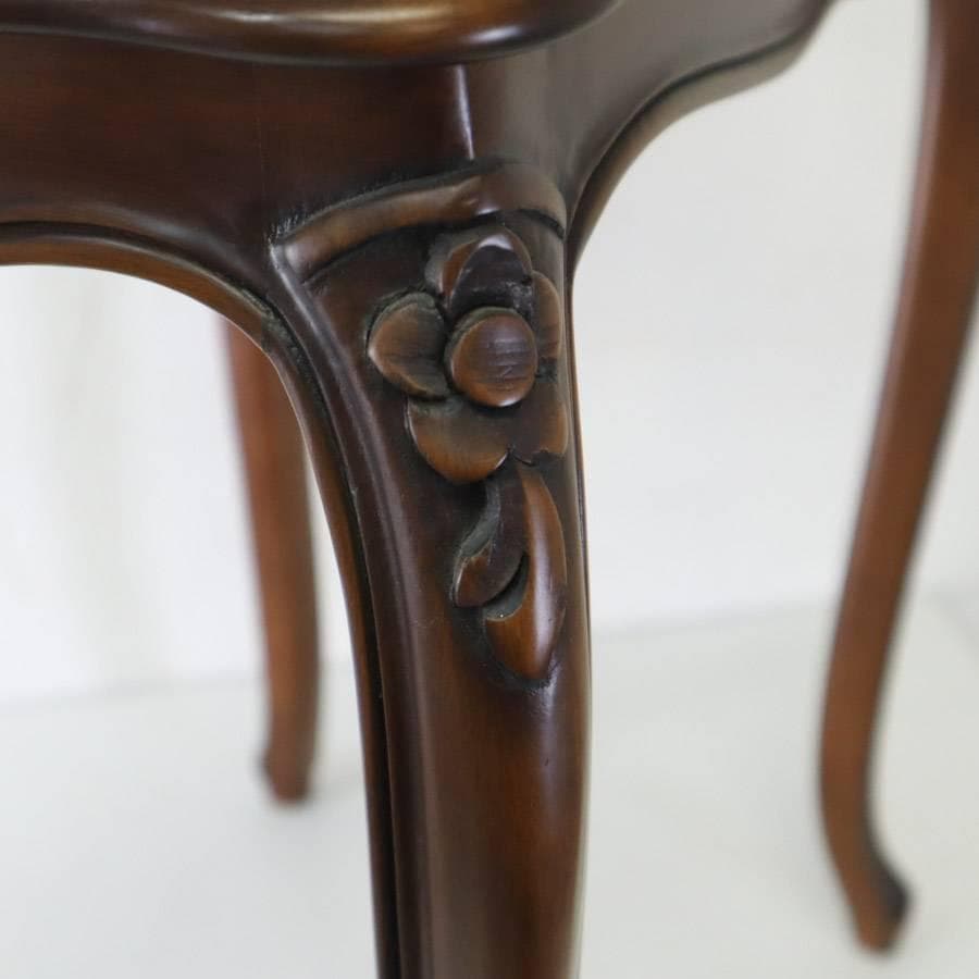 カリモク家具最高峰 ドマーニ ルイ15世 ネストテーブル 中 サイドテーブル