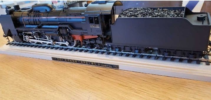 D51蒸気機関車(標準型)模型