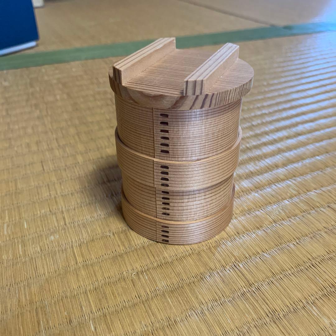 六代大与　蒸籠形曲茶器　共箱