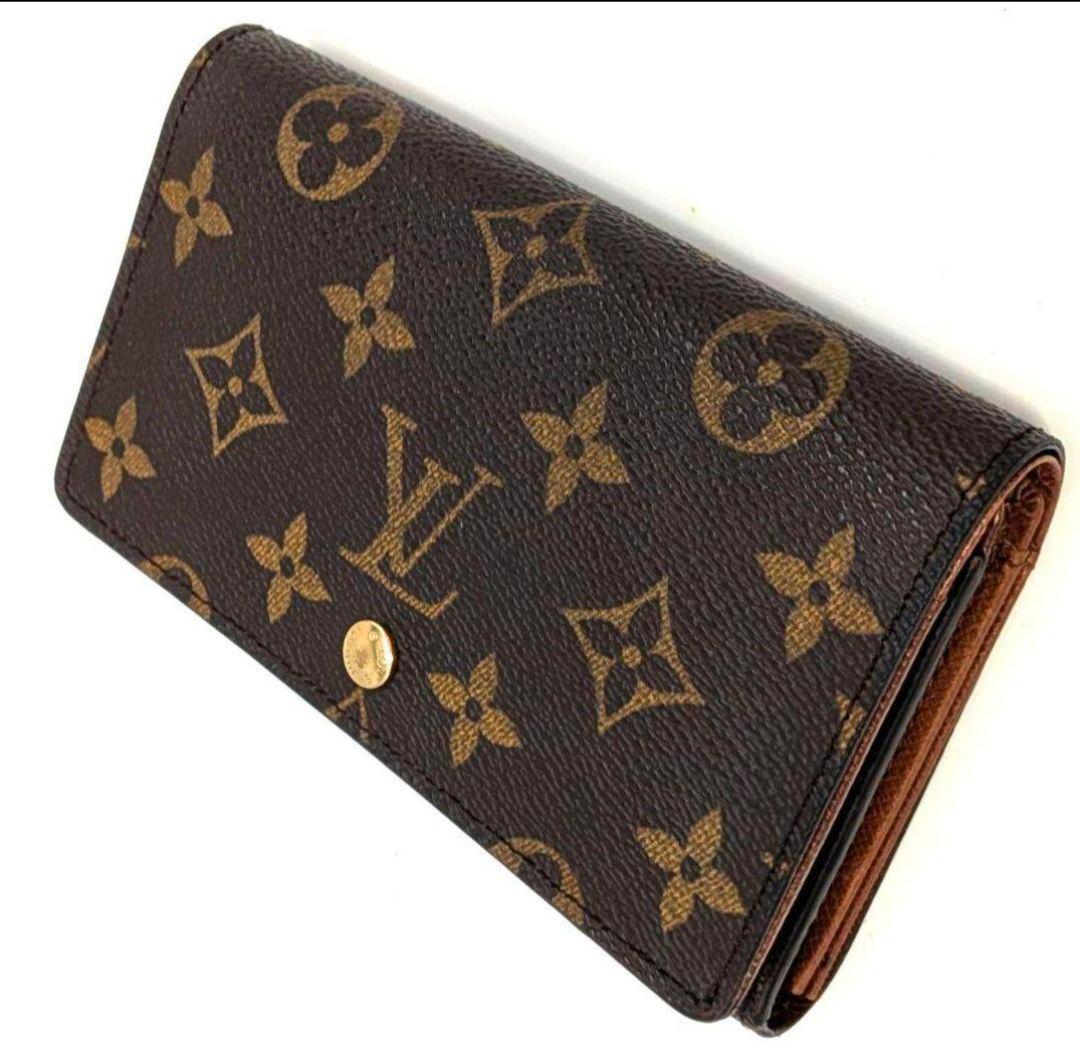 ルイヴィトン モノグラム ビエ トレゾール 折り財布 A41