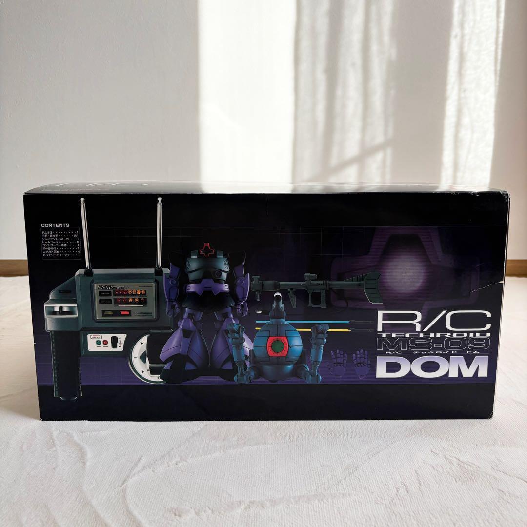 【希少】R/C テックロイド MS-09 ドム ラジコン 機動戦士ガンダム