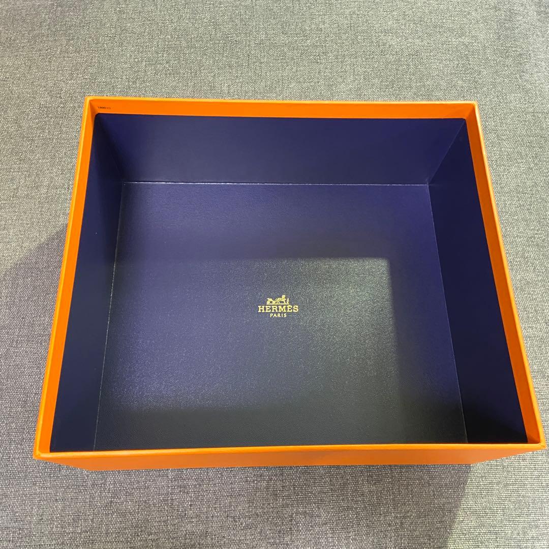 エルメス ピコタンpm 希少　ブルーボックス　空箱　ネイビーボックス