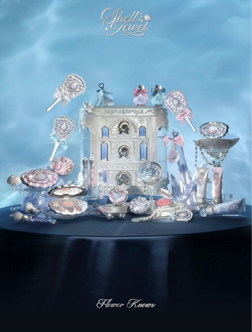フラワーノーズ　シェルズジュエルコレクション　メイクボックス　新作