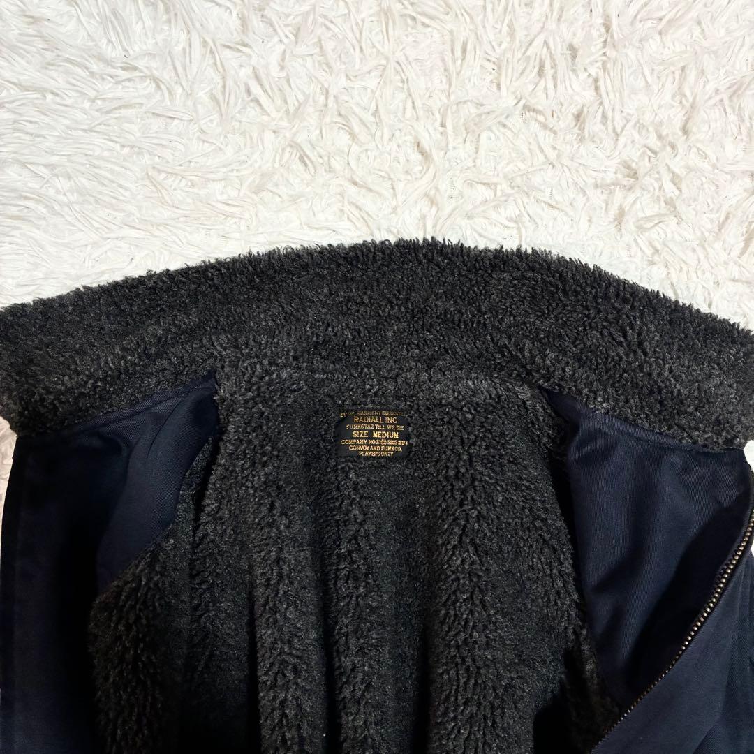 【RADIALL】 B-10 フライトジャケット デッキジャケット M