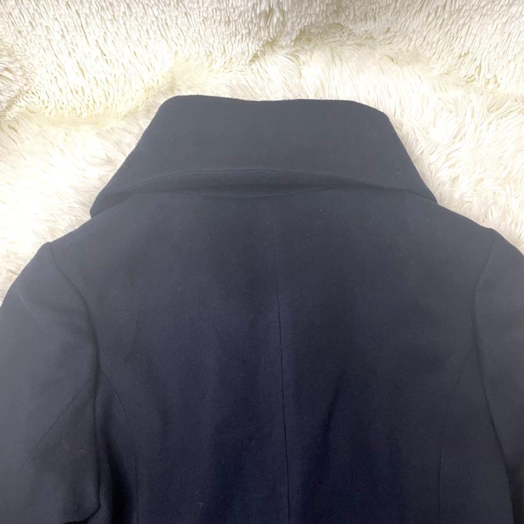 新品*Reflectリフレクト　ニュアンスネックアンゴラ羊毛コート　尾州産日本製