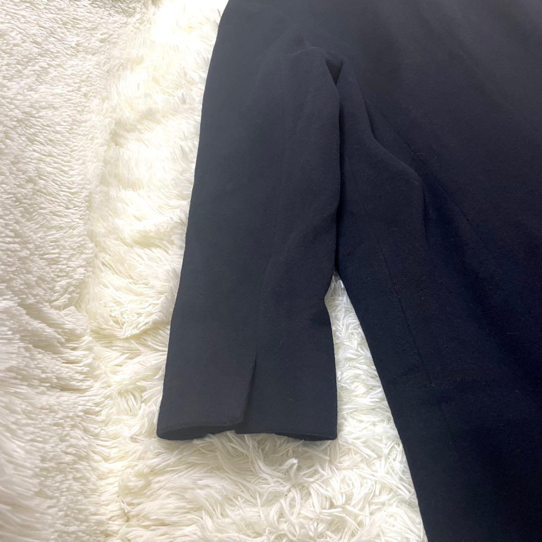 新品*Reflectリフレクト　ニュアンスネックアンゴラ羊毛コート　尾州産日本製