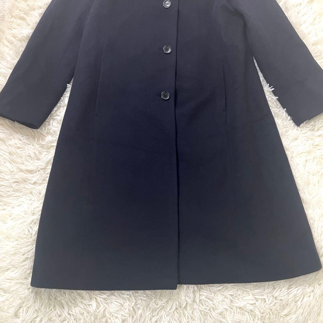 新品*Reflectリフレクト　ニュアンスネックアンゴラ羊毛コート　尾州産日本製