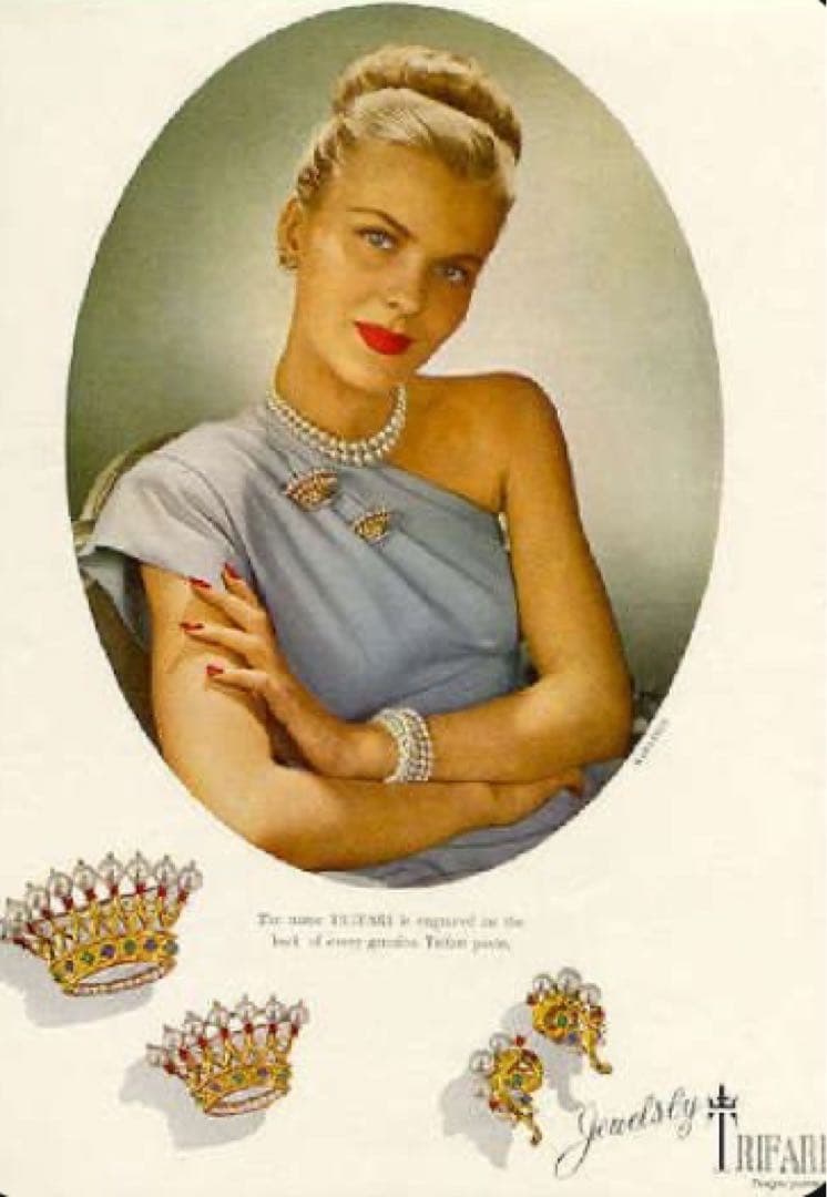 lotuscloud 2510⭐️TRIFARI トリファリ ヴィンテージブローチ