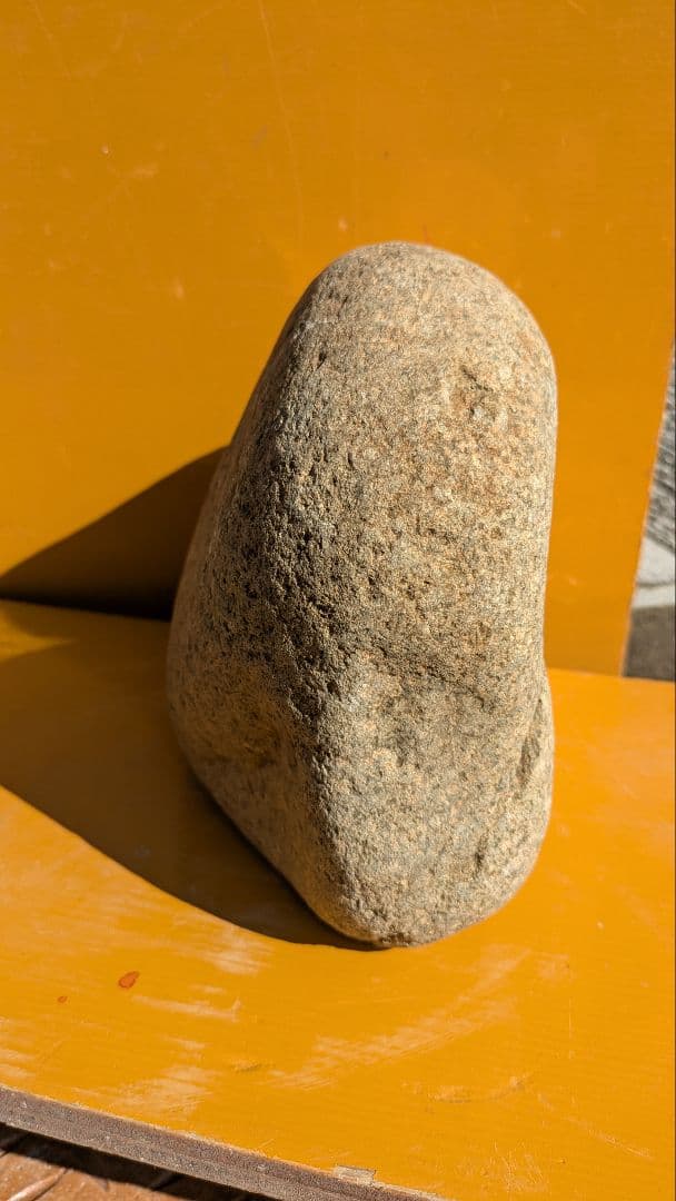 石仏、道祖神、肩組み手にぎり道祖神、日本人による彫刻、倉田辰彦作