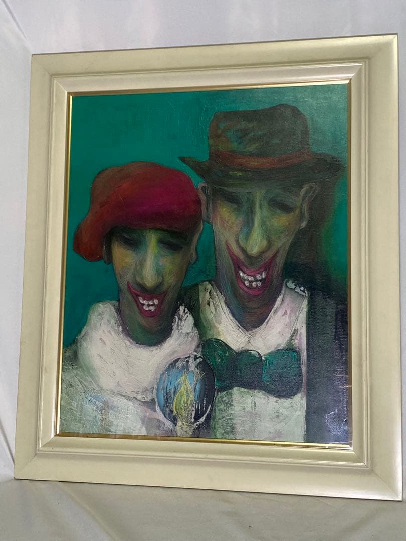 2076❣️ タイトル　(tribe) 油絵