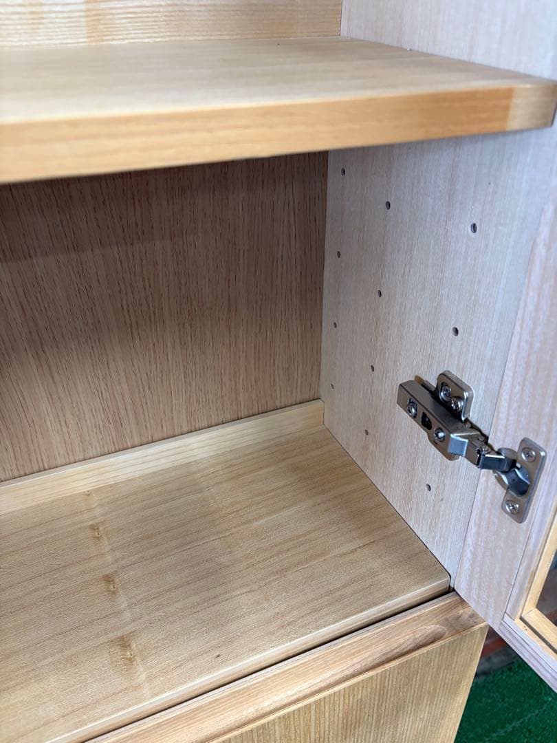 無印良品/良品計画　組み合わせてつかえる木製収納シェルフ　キャビネット　奥行23