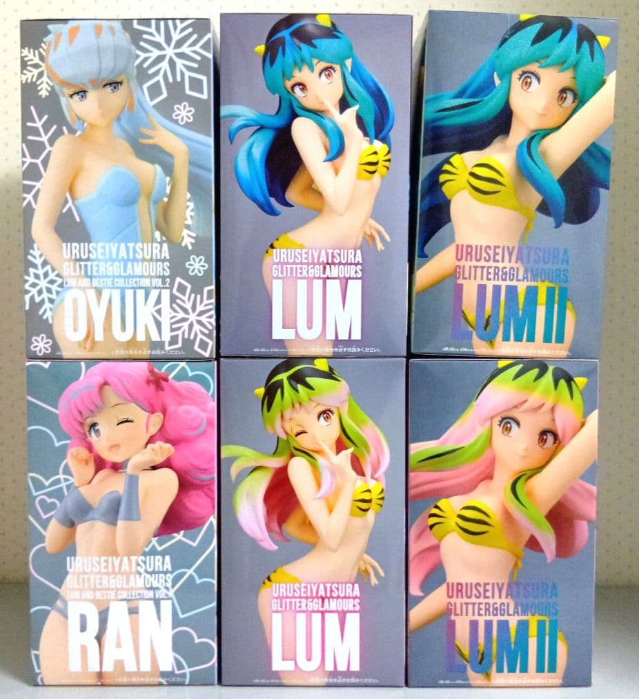 GLITTER&GLAMOURS　うる星やつら　6点