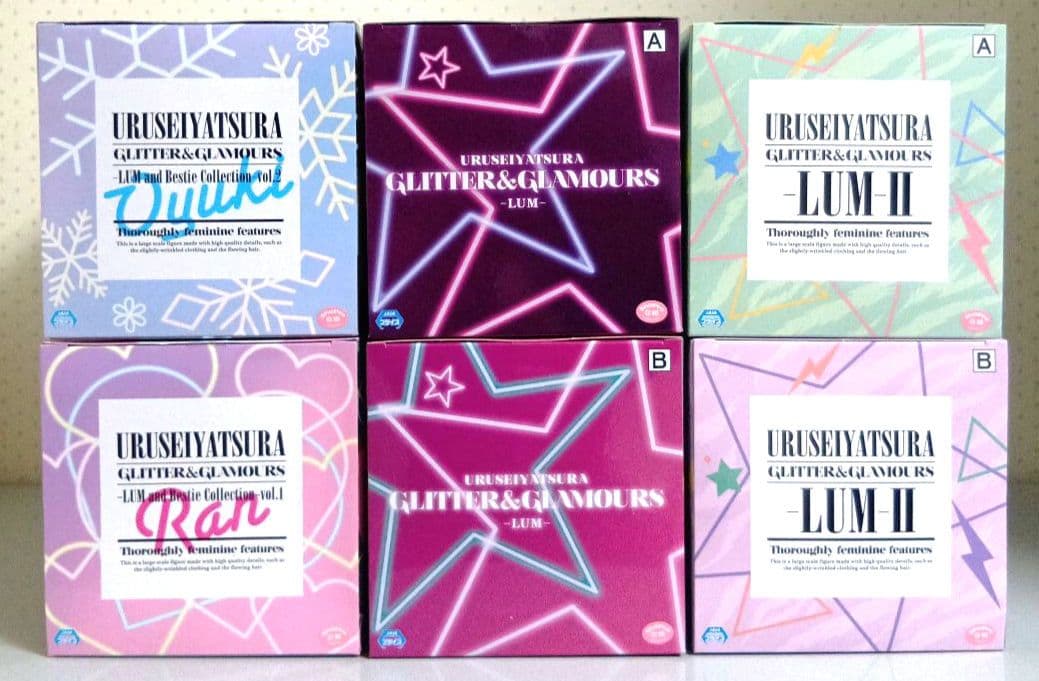 GLITTER&GLAMOURS　うる星やつら　6点