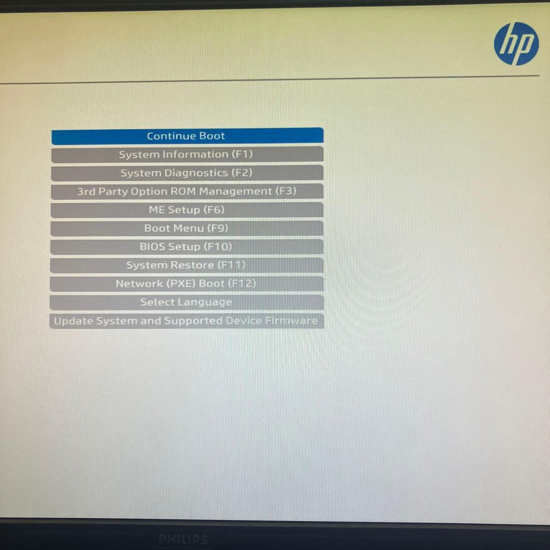 HP ProDesk 600 G4！本体のみジャンク品！ BIOS確認済み！
