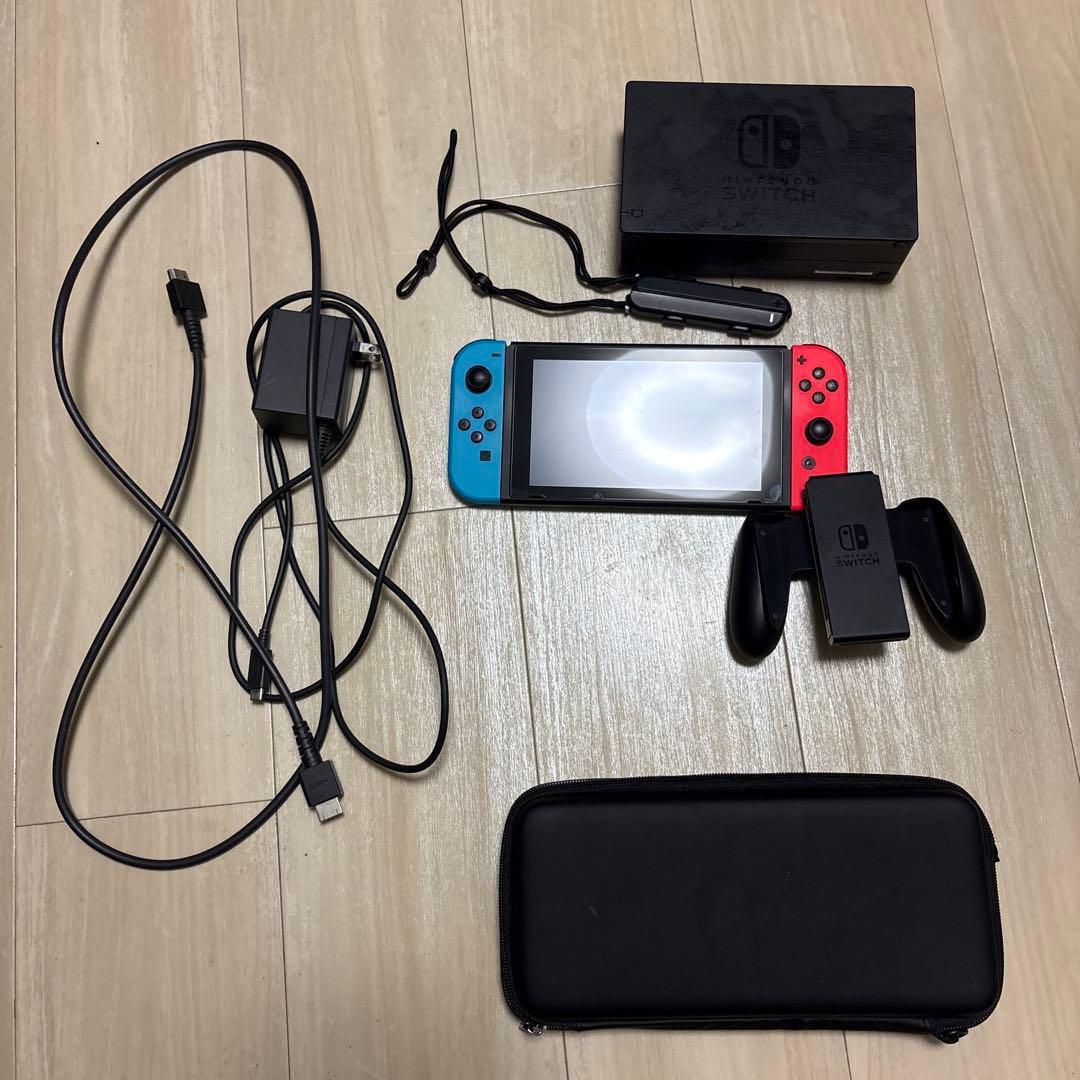 NintendoSwitch　本体セット　箱あり ケース・フィルム付き