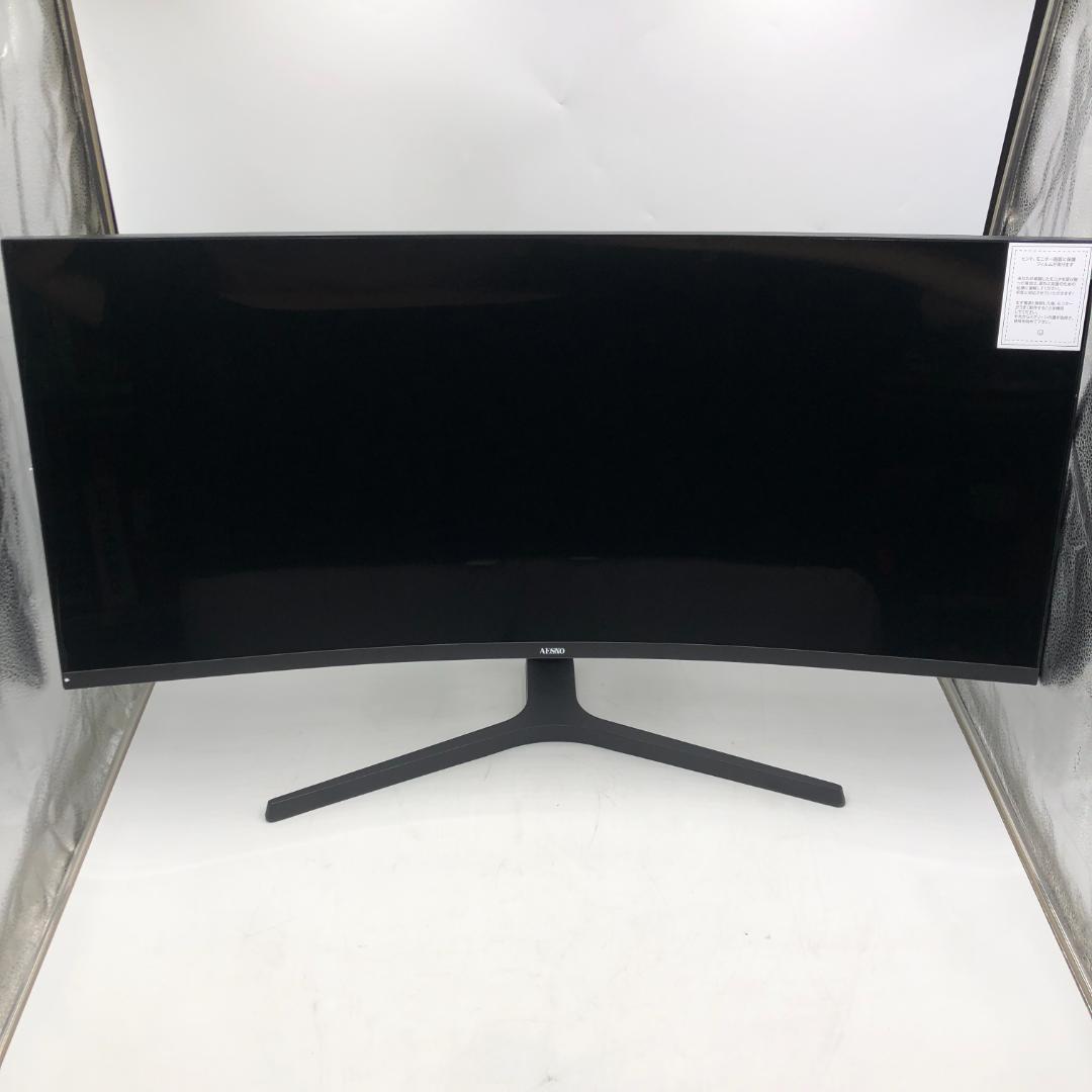AESNO 34インチ ゲーミング モニター 湾曲/ヤY31197-G2