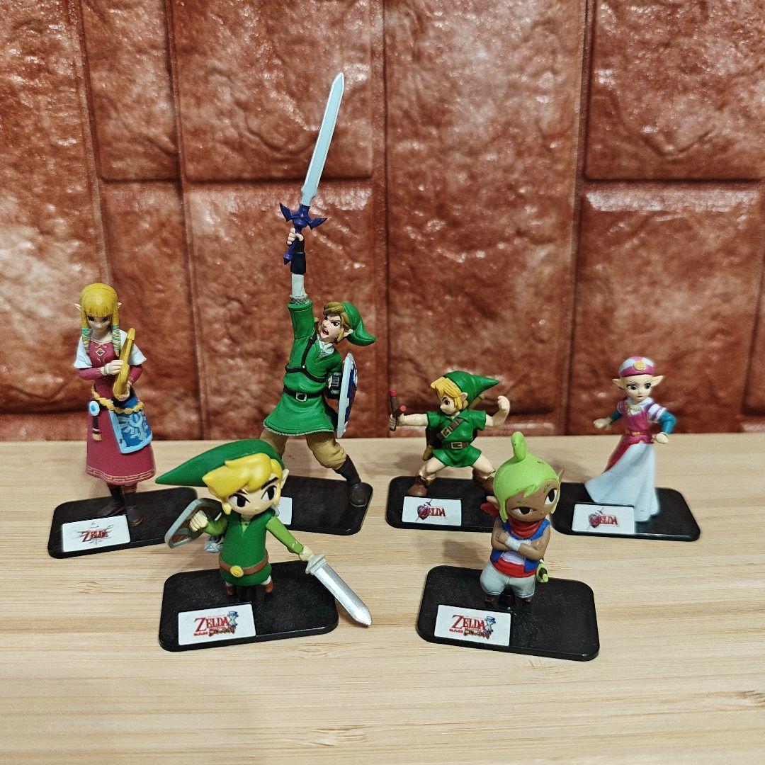 ゼルダの伝説シリーズ　フィギュアコレクション　全６種コンプリート