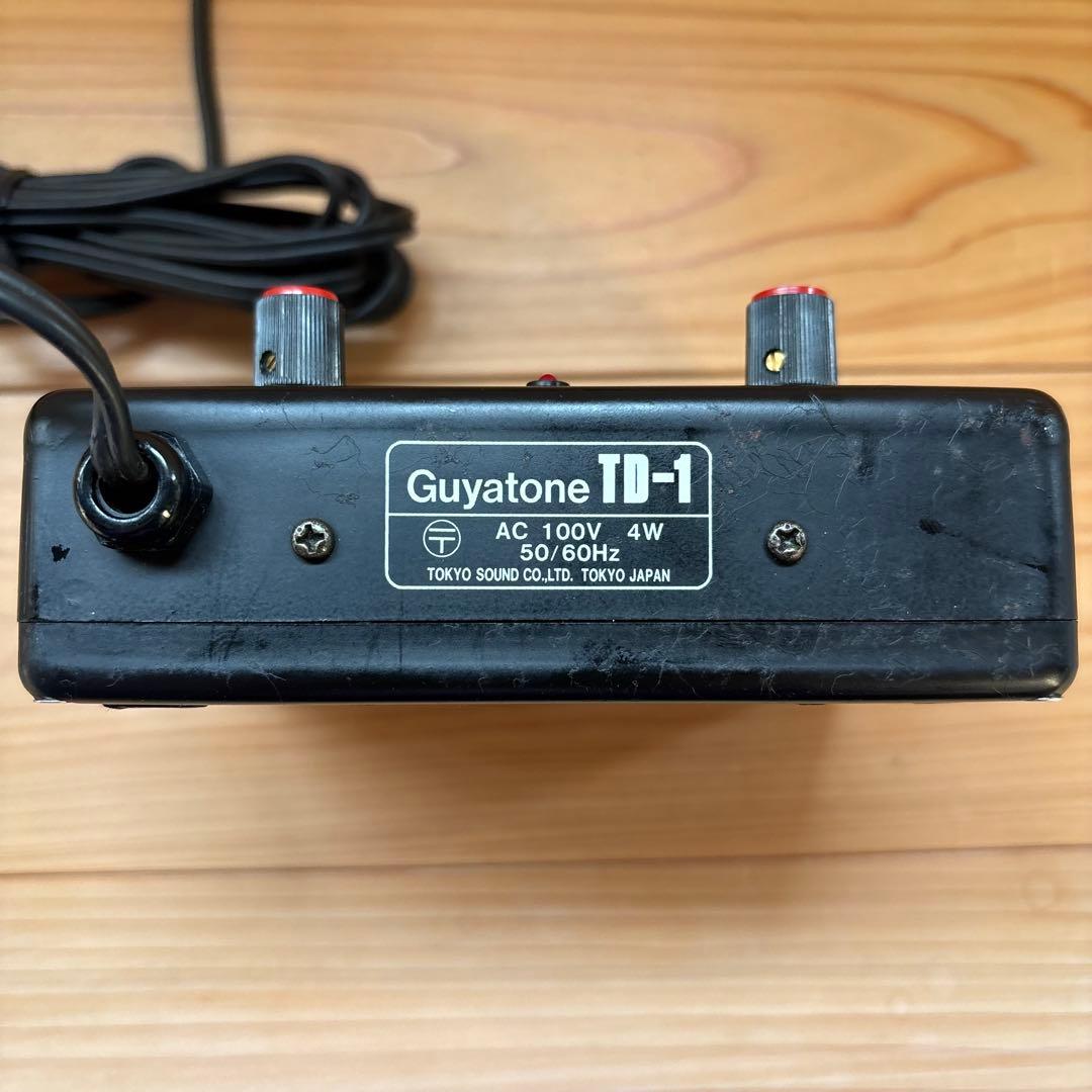 GUYATONE TD-1 チューブ・ディストーション 80年代 真空管 完動品