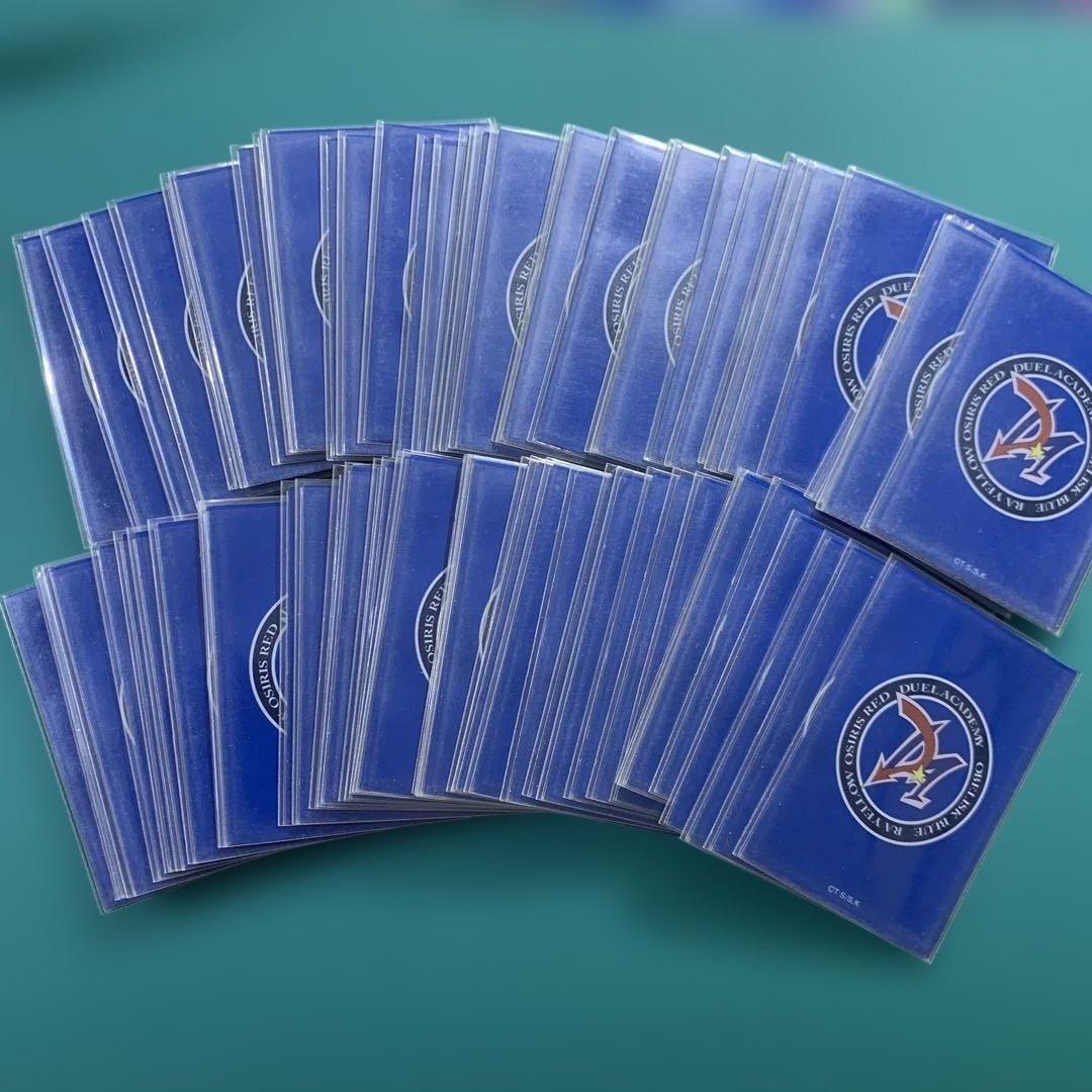 遊戯王　アカデミアスリーブ　オシリスレッド　ラーイエロー　オベリスクブルー