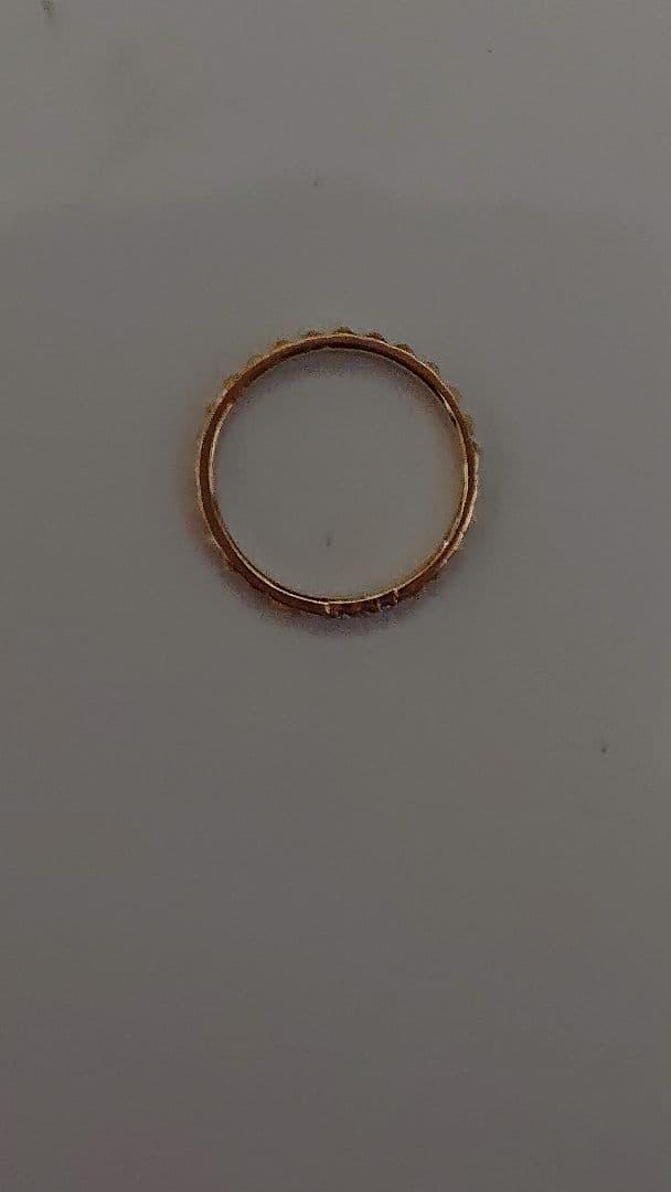 love hate ストーン付きスタッズリング　11号