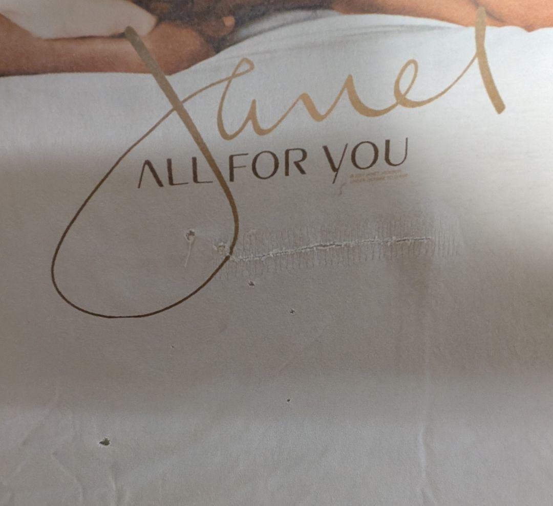 Janet Jackson 2001 ワールドツアー Tシャツ