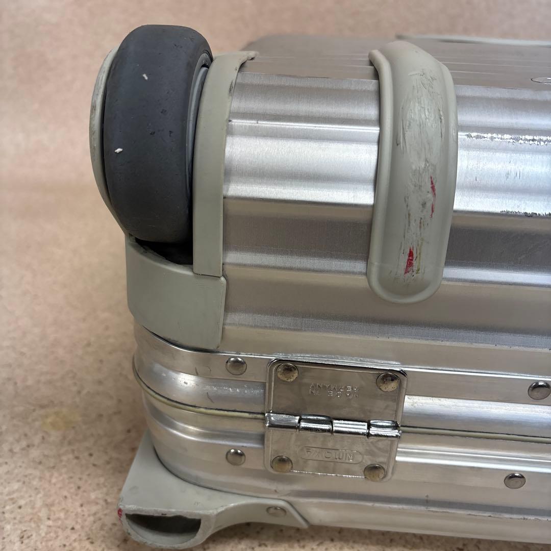 え*び様 良品 希少 廃盤 リモワ トパーズ 2輪 ビジネストロリー 機内持ち込