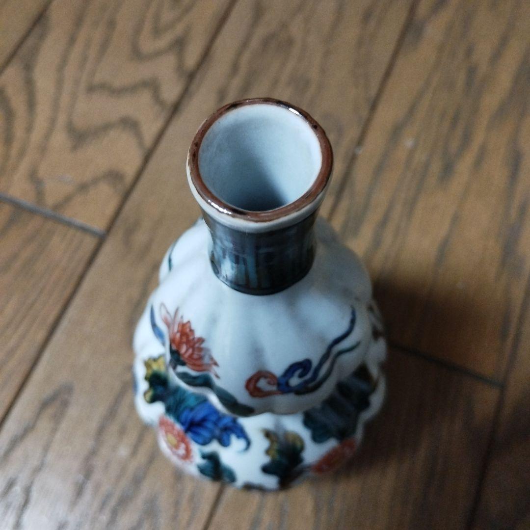 古九谷　花瓶　骨董品　アンティーク
