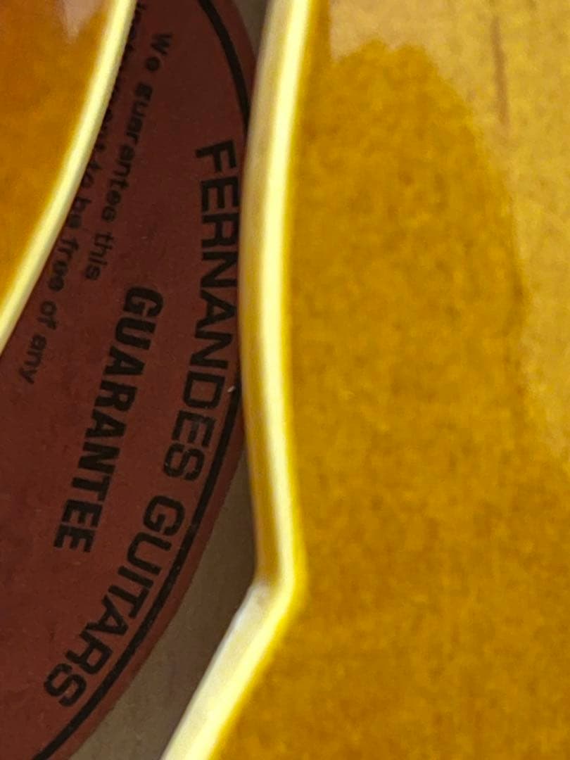 BURNY セミアコ　RSA55 サンバースト