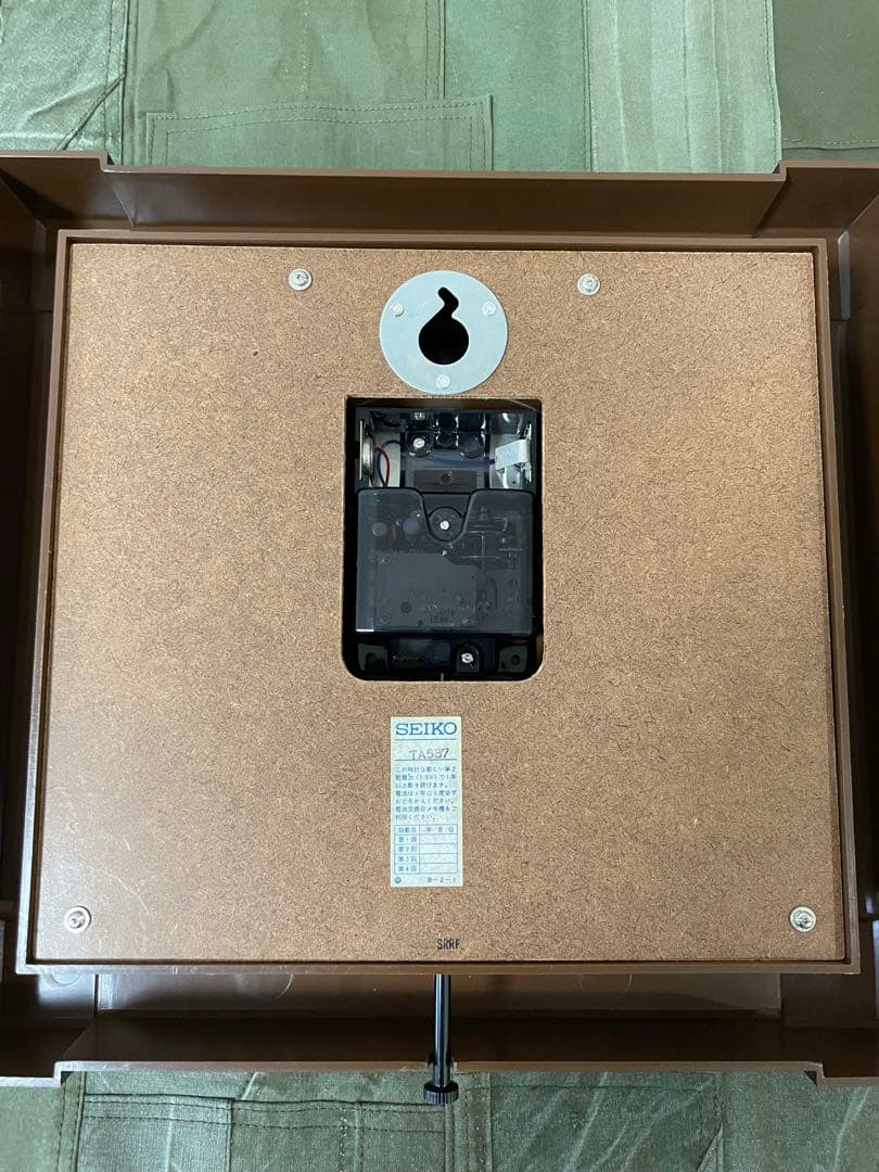 【未使用品】SEIKO セイコー　トランジスター　壁掛け時計　昭和レトロ