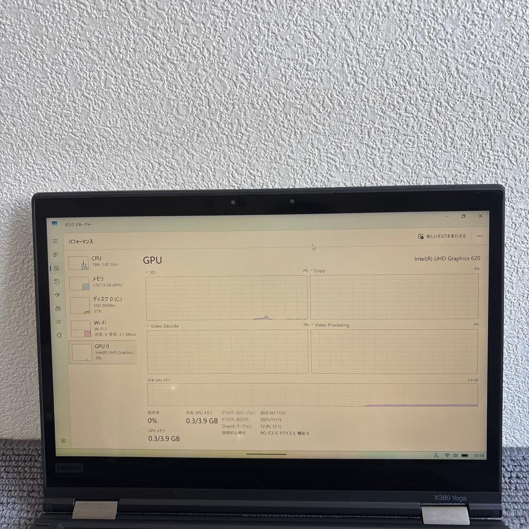 lenovo thinkpad X380 Yoga i5-8250Uタッチ機能