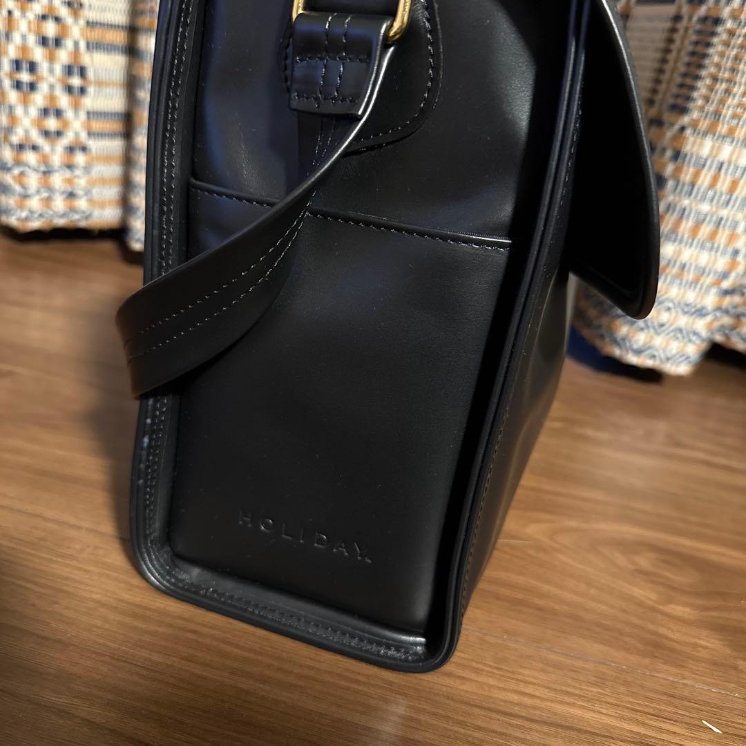 HOLIDAY ホリデイ LEATHER FLAP BIG BAG バッグ