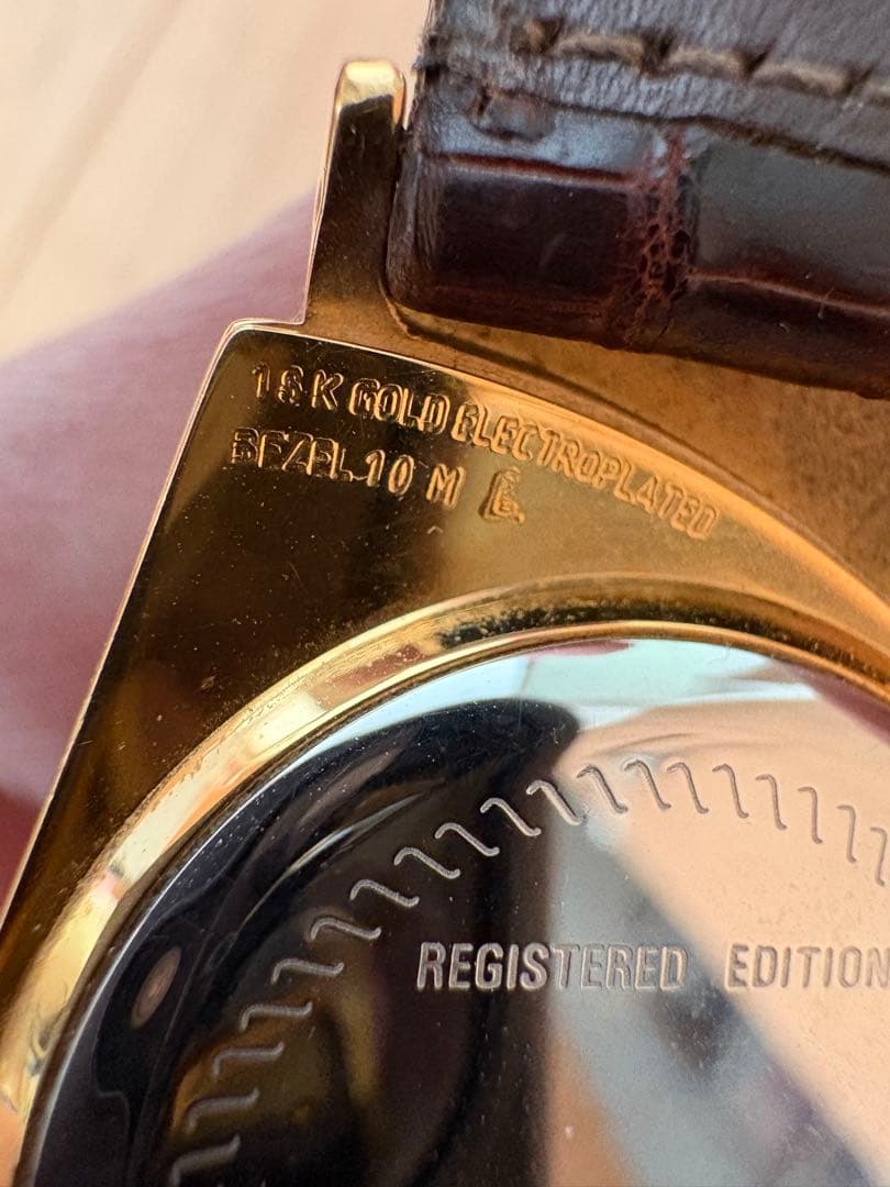 ハミルトン　ベンチュラ　腕時計　18k(18金)メッキ