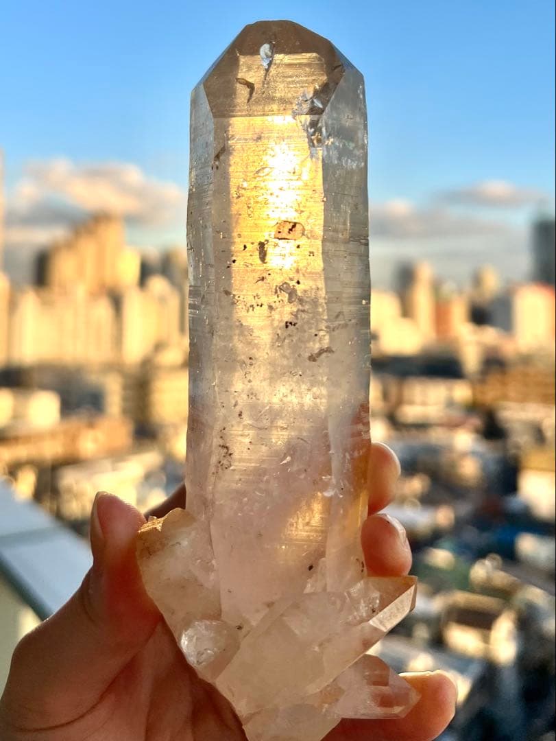 美特別価格✨希少✨幻AAAAAA グレートセントラルサン レムリアン ✨黄金の光