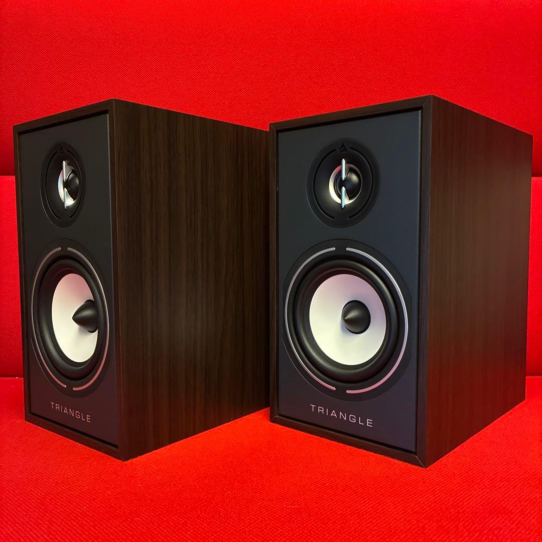 【完動美品】TRIANGLE Borea BR02 スピーカー　ペアWALNUT